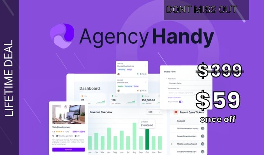 Agency Handy Lifetime Deal for $59