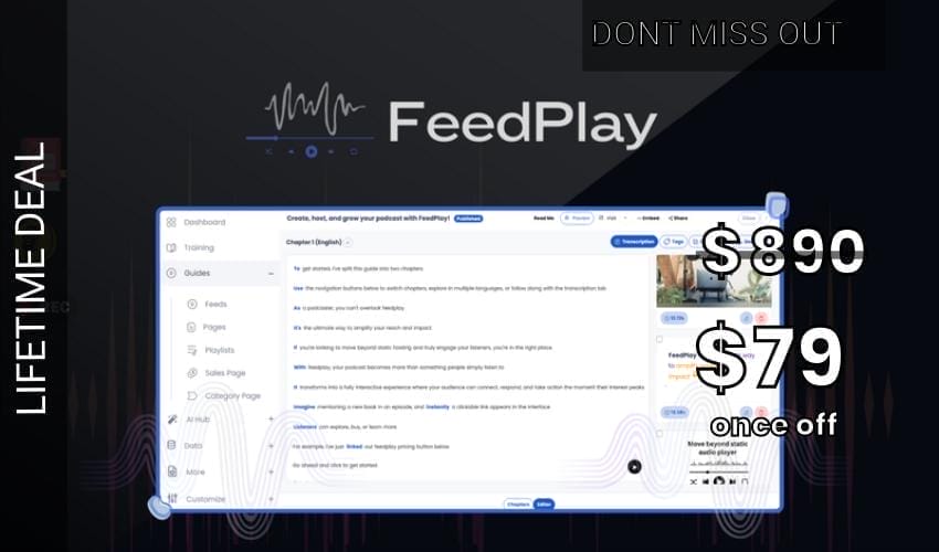 FeedPlay Lifetime Deal for $79