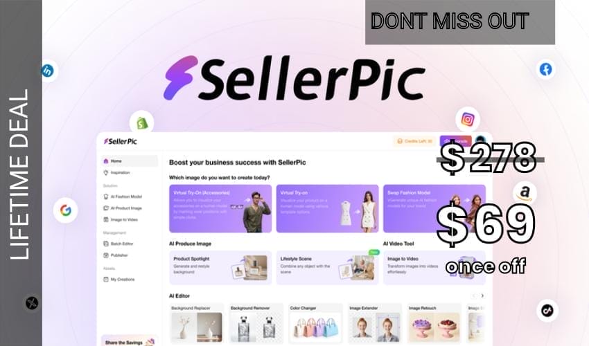 SellerPic Lifetime Deal for $69