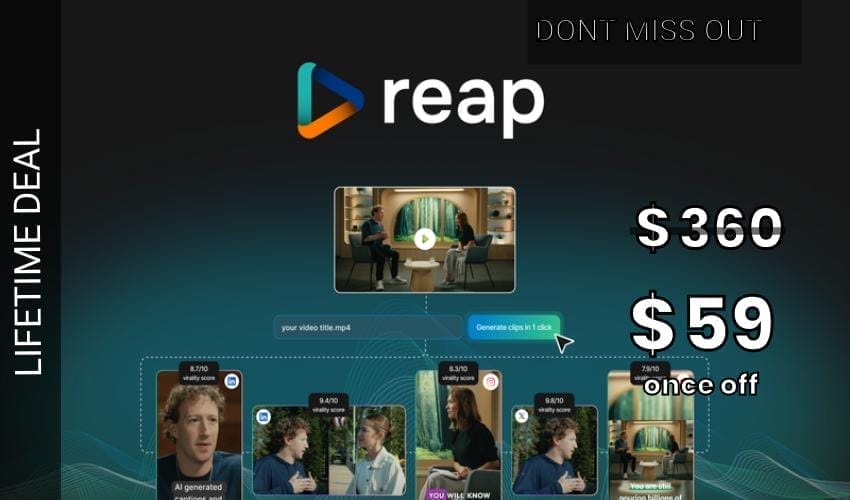 reap Lifetime Deal for $59