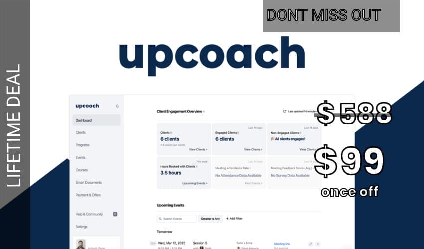 Business Legions - upcoach Lifetime Deal for $99