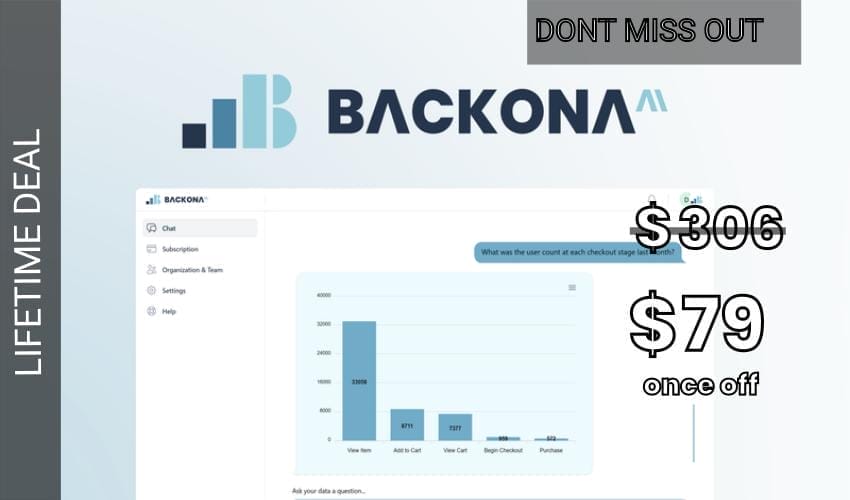 Backona AI Lifetime Deal for $79