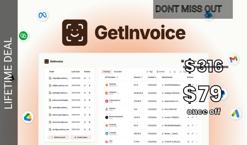 GetInvoice Lifetime Deal for $79