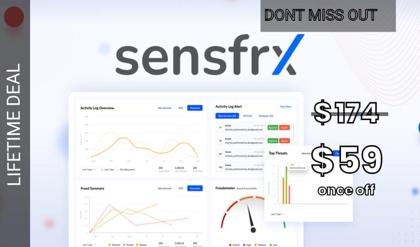 Sensfrx Lifetime Deal for $59