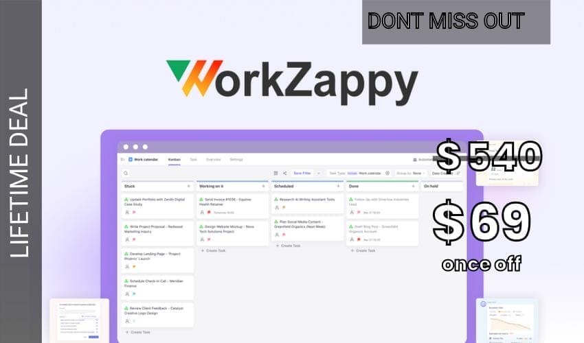 WorkZappy Lifetime Deal for $69