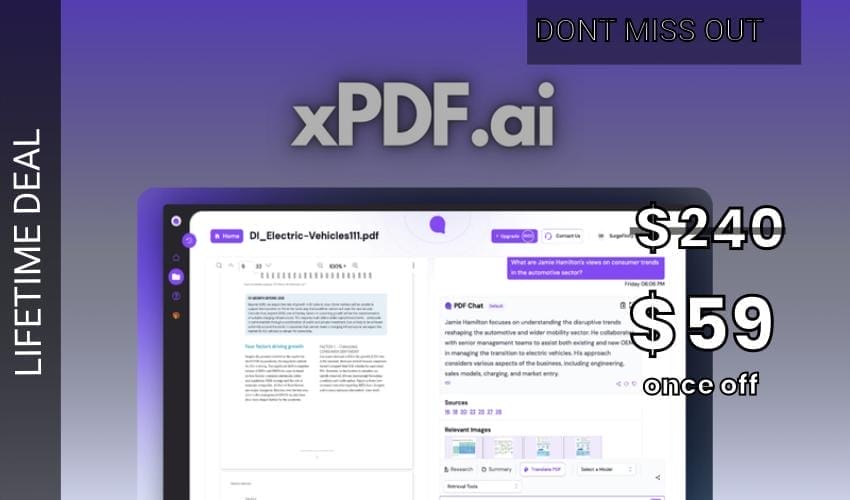 Business Legions - xPDF AI Lifetime Deal for $59