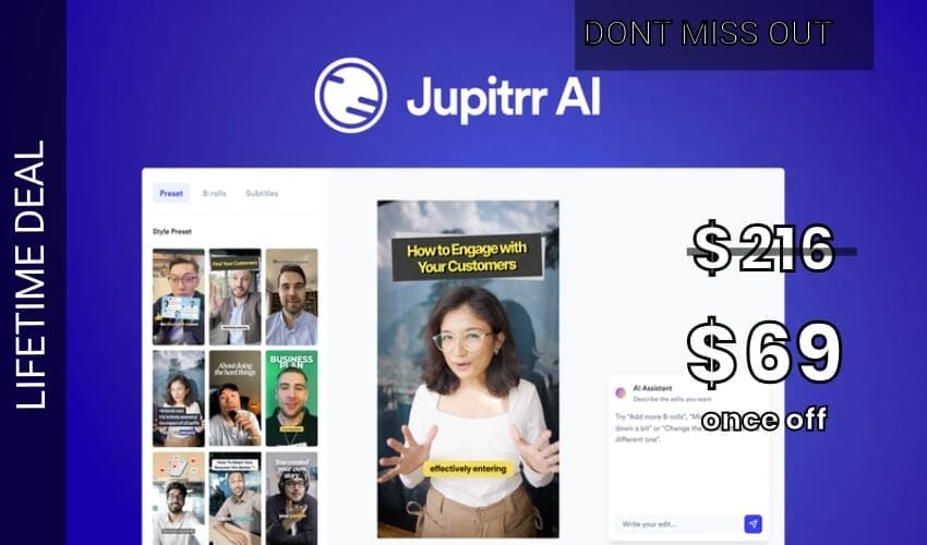 Jupitrr AI Lifetime Deal for $69
