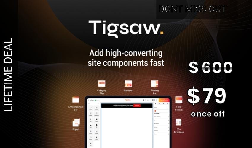Tigsaw Lifetime Deal for $79