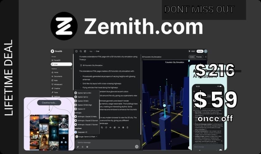 Zemith – Plus Exclusive Lifetime Deal for $59