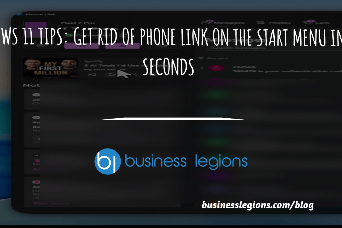 DID YOU KNOW ABOUT THIS IN WINDOWS? CONNECT TO YOUR ANDROID PHONE